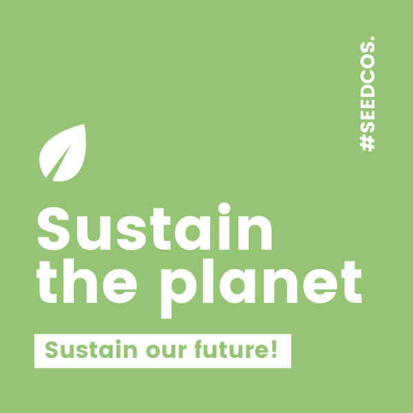 Sustain the planet, sustain the future.